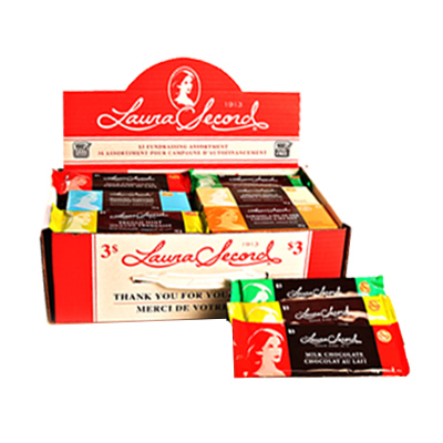 Laura Secord – Sans arachides – 3 $ Maritime