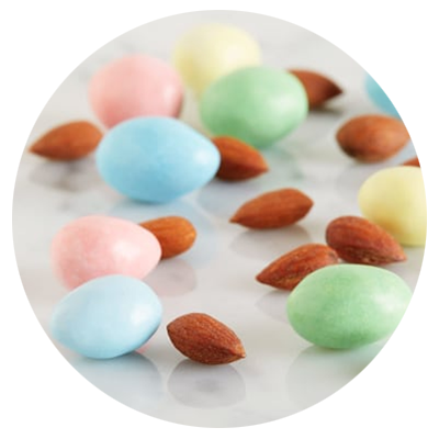 Amandes Imperial® couleur festive - saisonnier