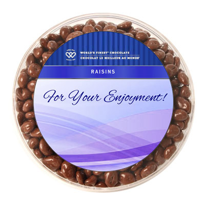 1lb chocolate raisins covered