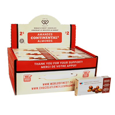 Continental® Almonds – Peanut Free – $2 MB