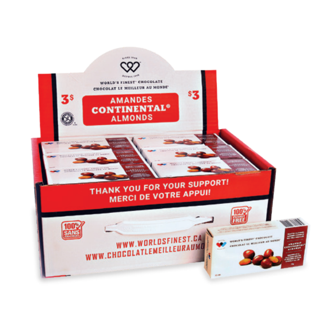 Continental Almond Premium Carrycase – Peanut Free – $3