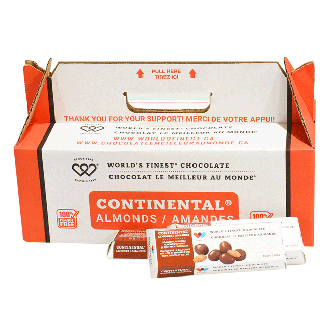 Continental® Almond Premium Carrycase - Peanut Free - $3