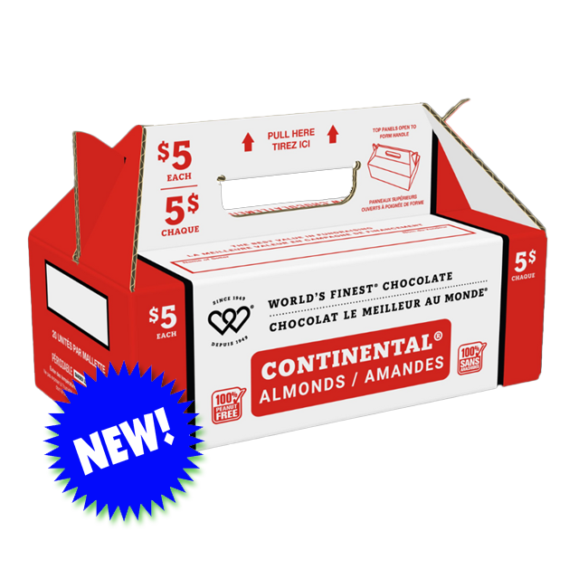 Continental® Almond Premium Carrycase – Peanut Free – $5