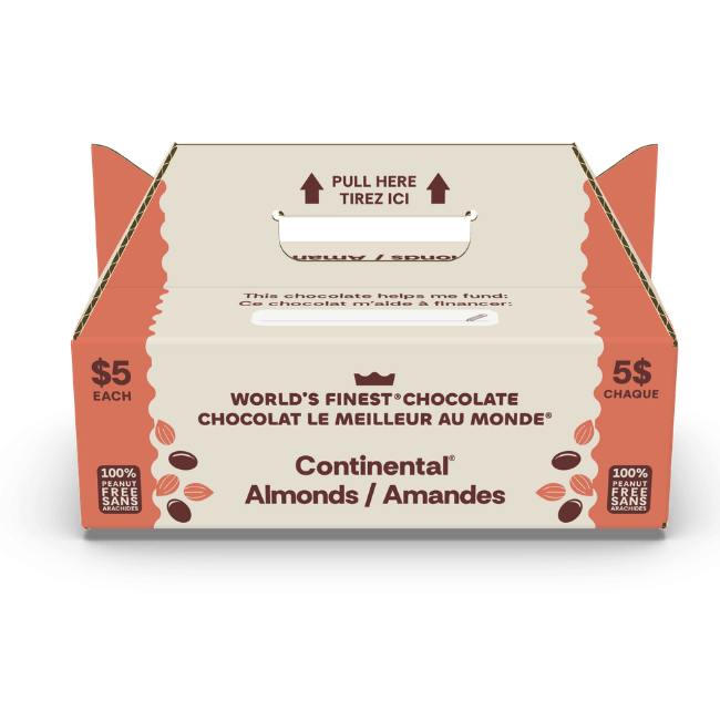 Mallette d’amandes Continental® - Sans arachides à 5 $ (Rupture de Stock)