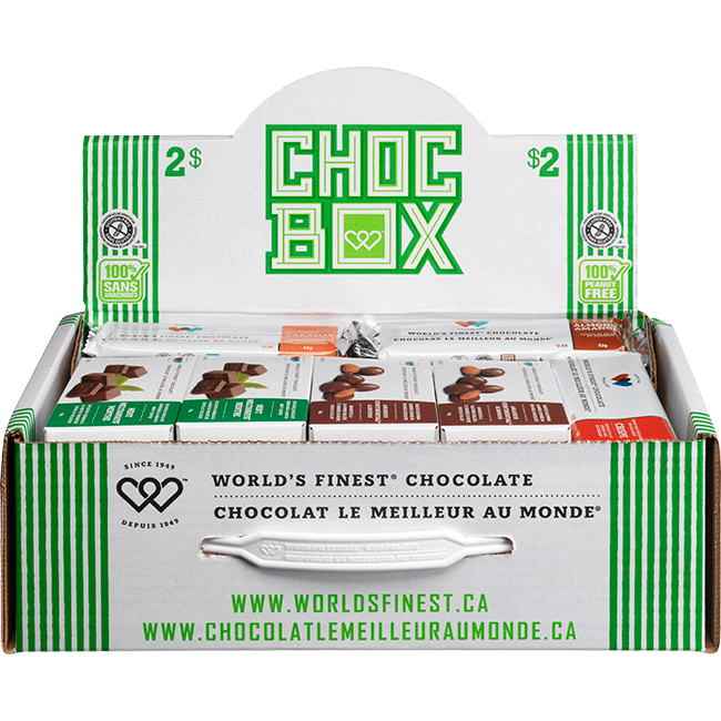 Chocolate Box - Peanut Free - $2 BC, AB, SK, ON