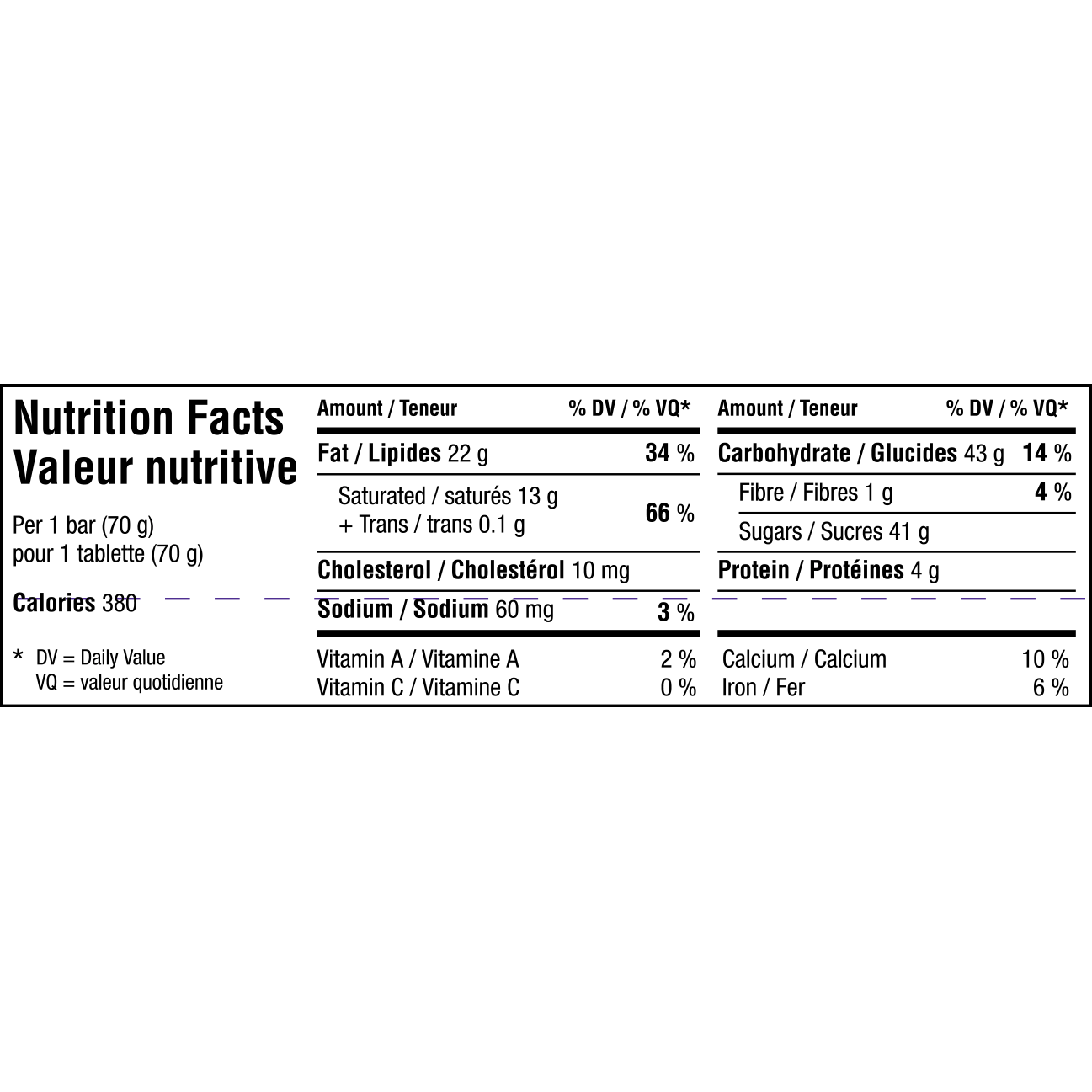 Laura Secord – Sans arachides – 3 $ QC